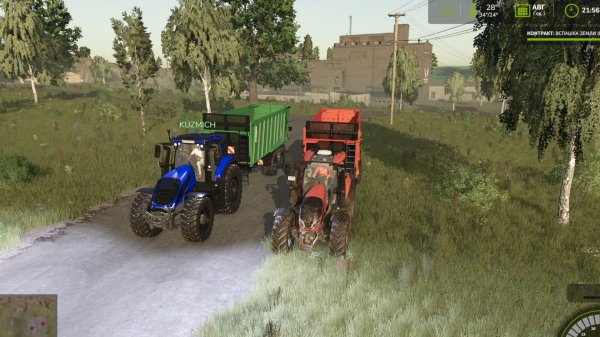 Farming Simulator 25— карта село Целинное. 1.4.0