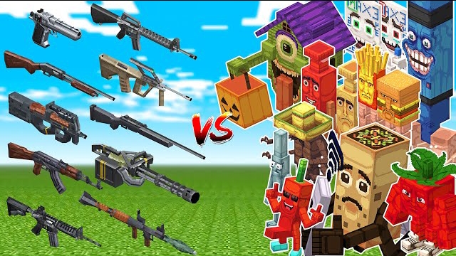 ДОРОГИЕ БРЕЙНРОТЫ ПРОТИВ НОВОГО ОРУЖИЕ В МАЙНКРАФТЕ смотреть онлайн