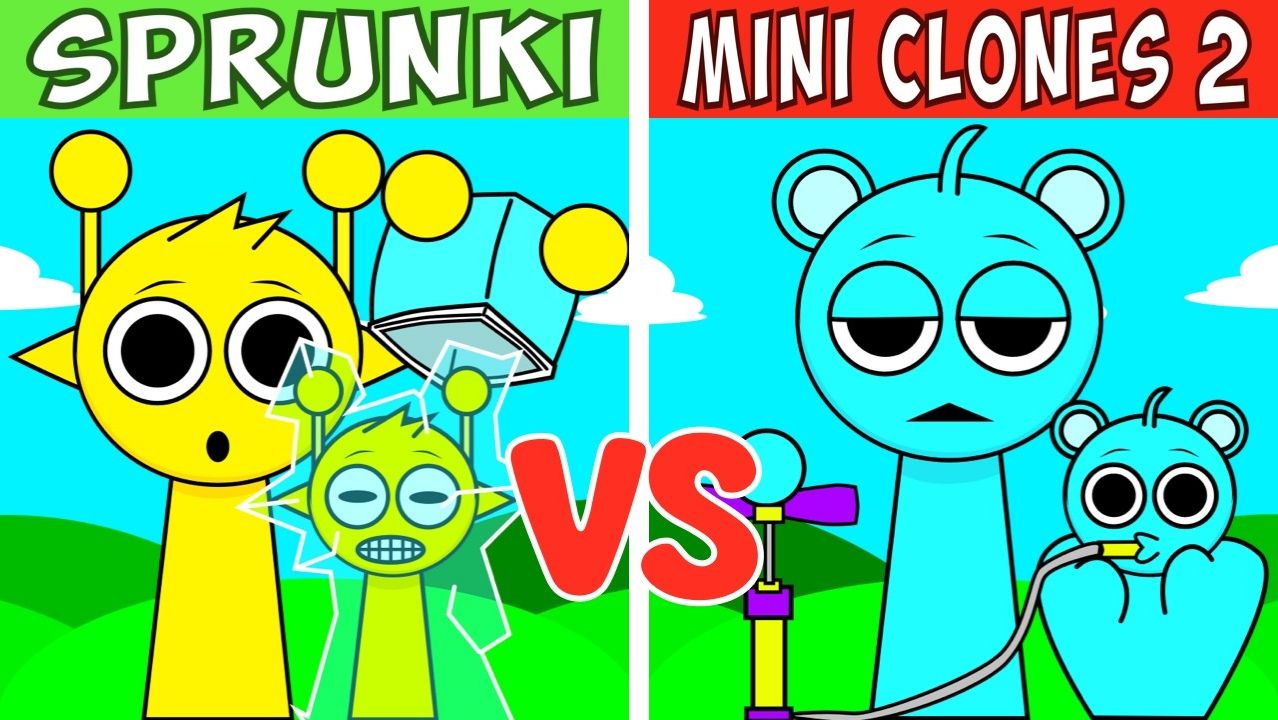 SPRUNKI: MINI CLONES 2! 🎧✨ МАЛЕНЬКИЕ ГЕРОИ — БОЛЬШОЙ ЗВУК! 🔥👾👑 смотреть онлайн