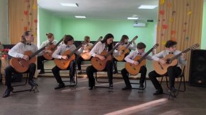 Ансамбль гитаристов "Астурия" - С. Руднев Обработка р.н.п. "Липа вековая"