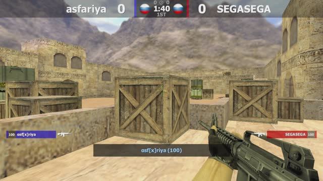 ABSOLUTE * AIM // 1/8 верхней сетки // SEGASEGA -vs- Asfariya // @kn1feTV