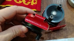 РЕДКАЯ ПРОВОДОЧНАЯ КАТУШКА ВОЛНА-1 ИЗ СССР. НОСТАЛЬГИЯ ПО СНАСТЯМ СССР.