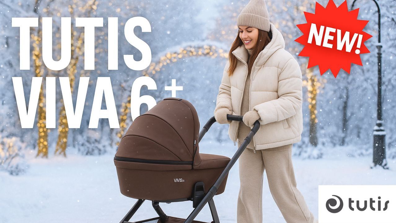 Коляска TUTIS VIVA 6+ — АБСОЛЮТНАЯ НОВИНКА❤ | Смотрите срочно видеообзор! смотреть онлайн