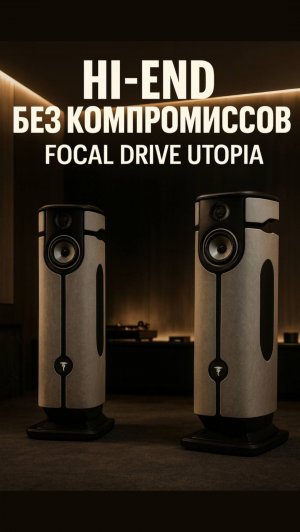Почему Focal Drive Utopia — референс среди активных колонок