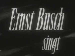 Эрнст Буш. "Песня Единого Фронта" на четырёх языках.