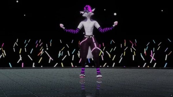 [VRChat Furry MMD]  | Rexouium Furry Dance 27 | Crab RaveNoisestorm
