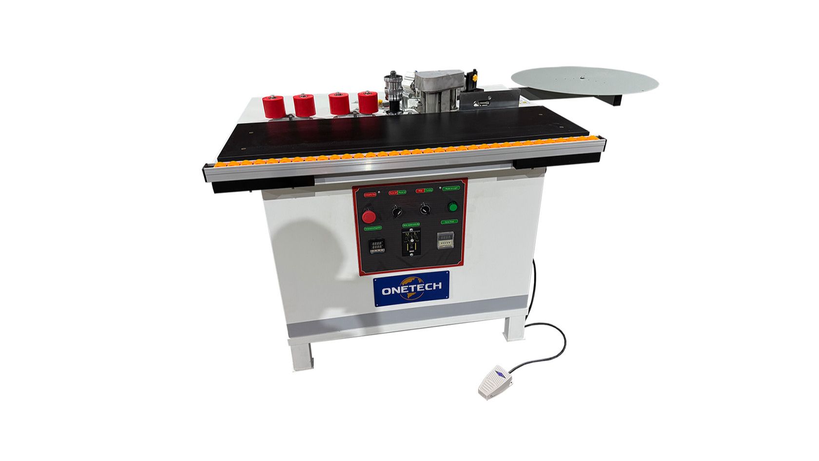 Кромкооблицовочный станок с ручной подачей JL80 смотреть онлайн