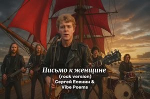 Письмо к женщине (rock version) Сергей Есенин & Vibe Poems