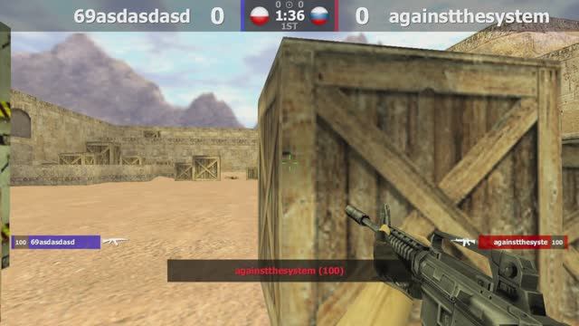 ABSOLUTE * AIM // 1/8 верхней сетки // 69asdasdasd -vs- Againstthesystem // @kn1feTV