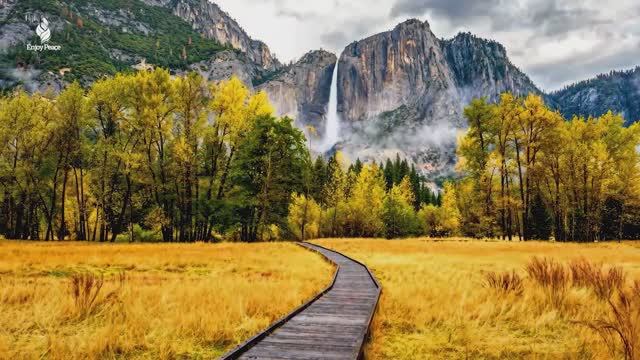 Красивая расслабляющая музыка 🍁 Осенние мелодии для снятия стресса и исцеления смотреть онлайн