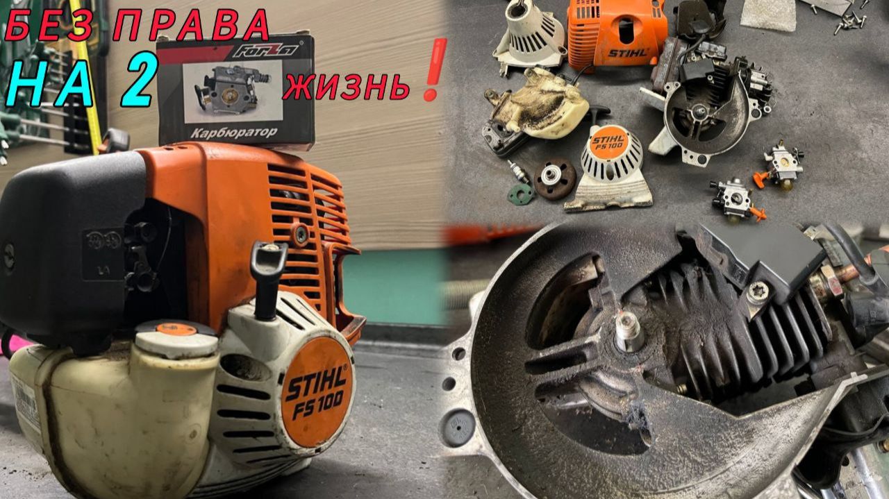Диагностика STIHL FS 100 / Без ПРАВА на 2 ЖИЗНЬ смотреть онлайн