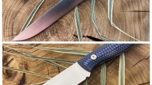 Ножи из стали s30 с микартой на винтах