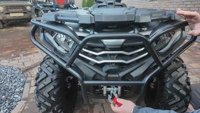 Квадроцикл Loncin XWolf 300 первое впечатление после покупки. Обзор, комплектация, внешний вид смотреть онлайн