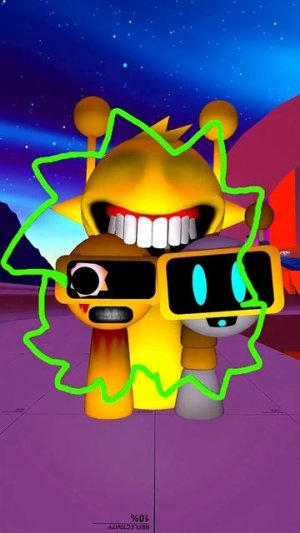 SPRUNKI ✨  SIMON AND BLACK MR. SUN #shorts #incredibox #sprunki #funny #new