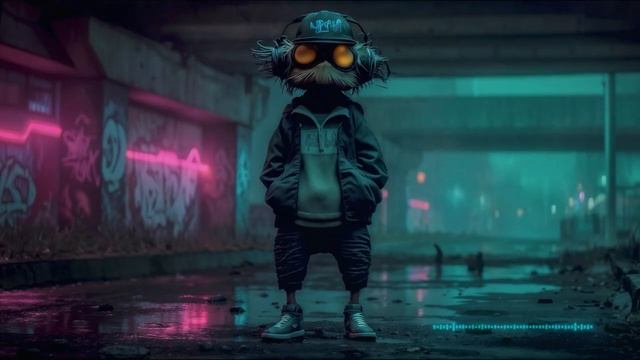 Хлад ночи - Энергичная музыка неоновых городов, фоновая электронная музыка