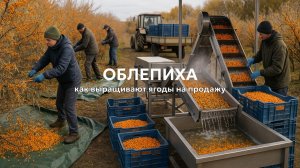 Облепиха: как фермеры собирают и перерабатывают тонны ягод