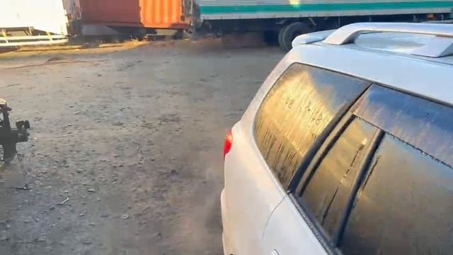 Тест перед разбором в Японий Toyota Corolla Fielder ZRE144G  пробег 82323 т.км