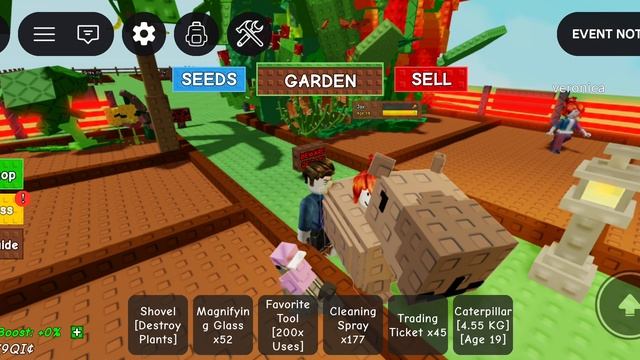 Из суперкрутого яйца выпала полная фигня в Вырасти сад в Roblox. Roblox - увлекательная игра!