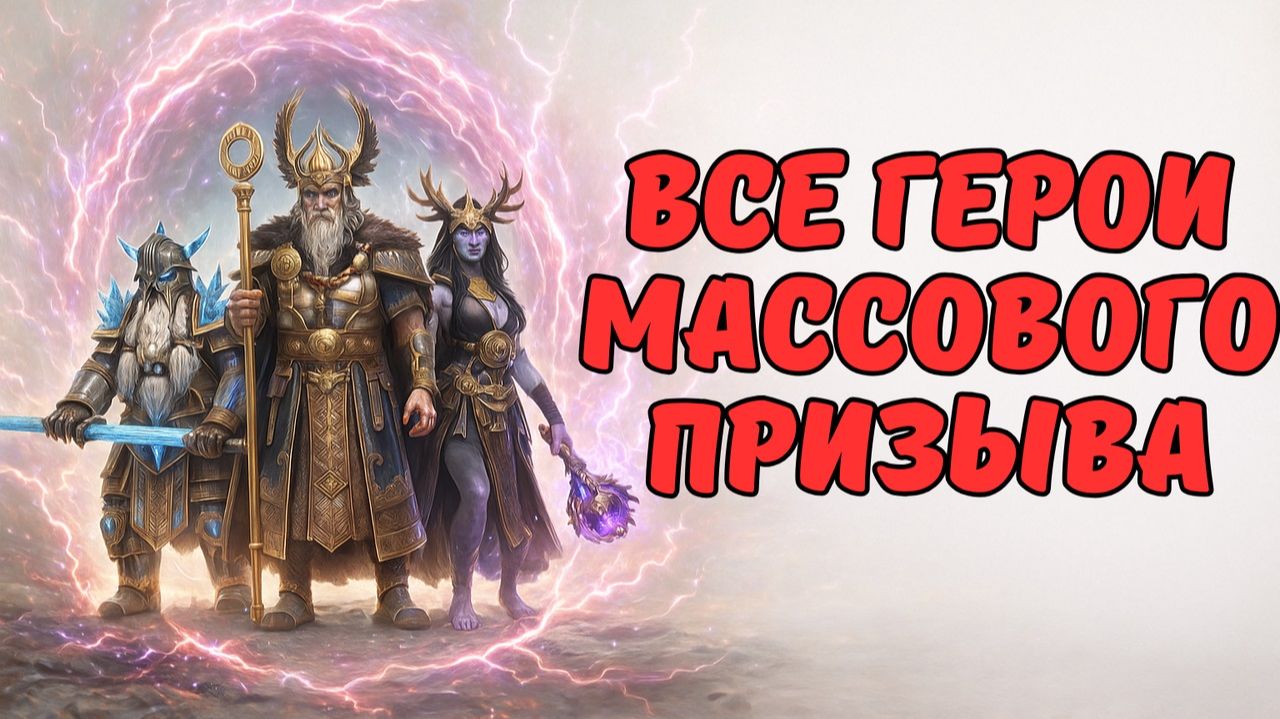 ВСЕ МИФИКИ И ЛЕГЕНДАРКИ С МАССОВОГО ПРИЗЫВА - ПОВЕЗЛО? RAID SHADOW LEGENDS! #raid смотреть онлайн