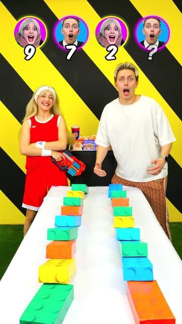 Сбей кирпичи за наименьшее количество касаний! смотреть онлайн