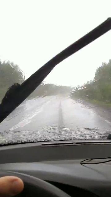 Результат установки резинок лобового стекла(грязеотсекателей) от приоры на ВАЗ 2110