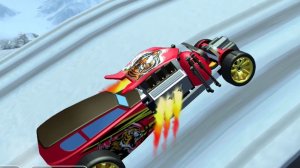 Мультики Машинки для мальчиков Race Off Snow Red Tiger