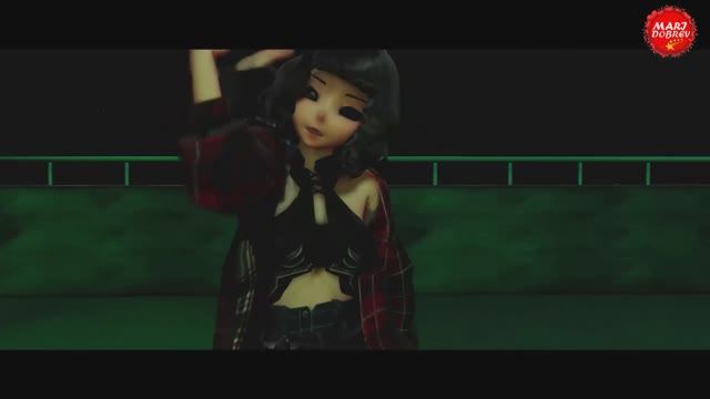 3D-анимация BLACKPINK - PRETTY SAVAGE [Sonyan, Oksana Fluff, Yumori, 8CHAN] Rus Cover смотреть онлайн