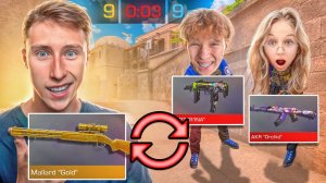 ДУЭЛЬ ОБМЕН СКИНАМИ SYNDICATE СКИНАМИ 1 VS 2 НА 100000 ГОЛДЫ ПРОТИВ БРАТА И ДЕВУШКИ СТАНДОФФ 2