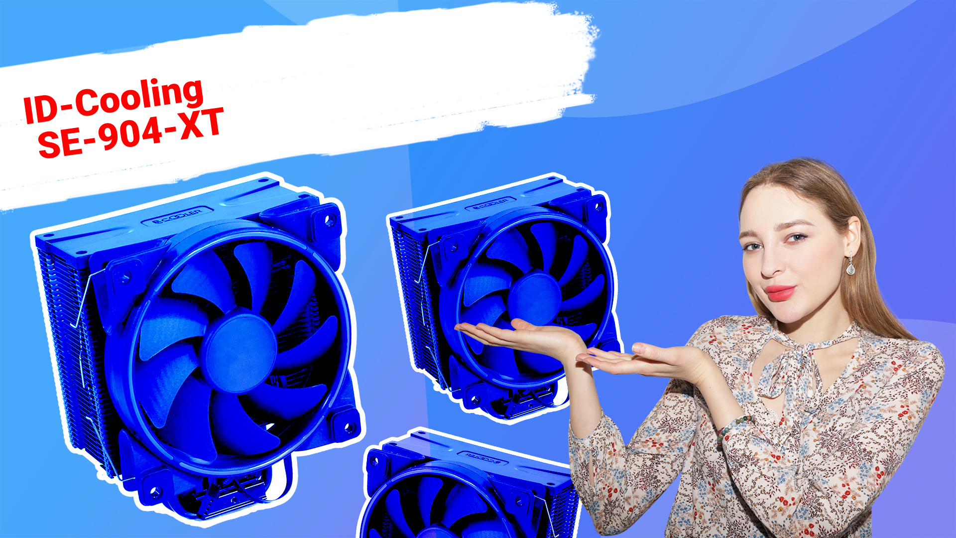 НИКС Компьютерный Супермаркет: видео про Кулер для процессора ID-Cooling SE-904-XT смотреть онлайн