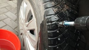 Дошиповка зимних шин, не снимая колёс с машины ! Всё Легче, чем вы думали !!!