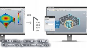 [НИП-Склад] 10 Обновление сечений в Tekla через NIPGit | Перенос результатов из SCAD за 5 минут