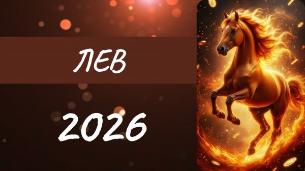 Лев ♌ Таро прогноз на 2026 год