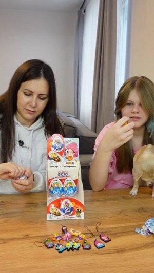 Распаковка целой коробки яиц KidsBox Луана👀😋😋 #распаковка #развлечения #семья #обзор #шоколад #подар