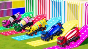 Мультики про машинки для детей. Громкие яркие машинки участвующие в краш тестах. Мультики малышам