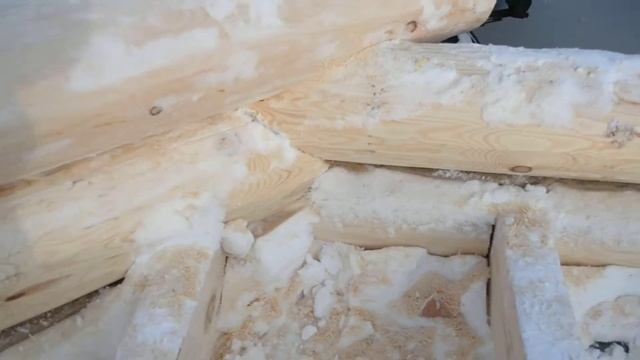 Подравниваем торец бревна смотреть онлайн