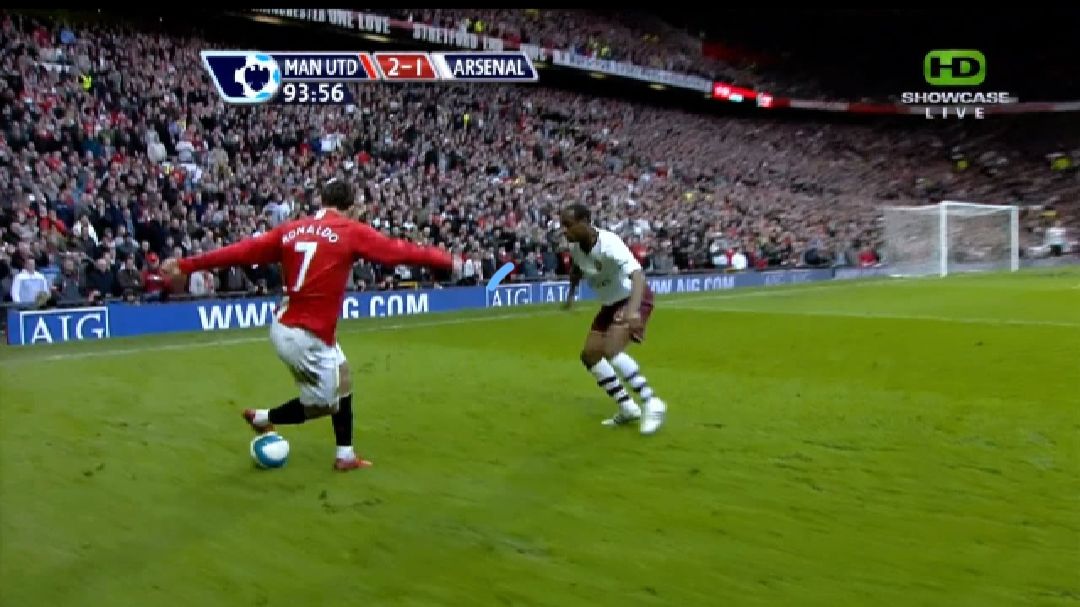 КРИШТИАНУ РОНАЛДУ VS АРСЕНАЛ 2008 смотреть онлайн