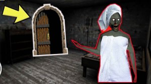 КАКОЙ СЕКРЕТ ПРЯЧЕТ БАБКА ГРЕННИ ЗА ДВЕРЬЮ В МАЙНКРАФТ   НУБИК В MINECRAFT ТРОЛЛИНГ ЛОВУШКА GRANNY