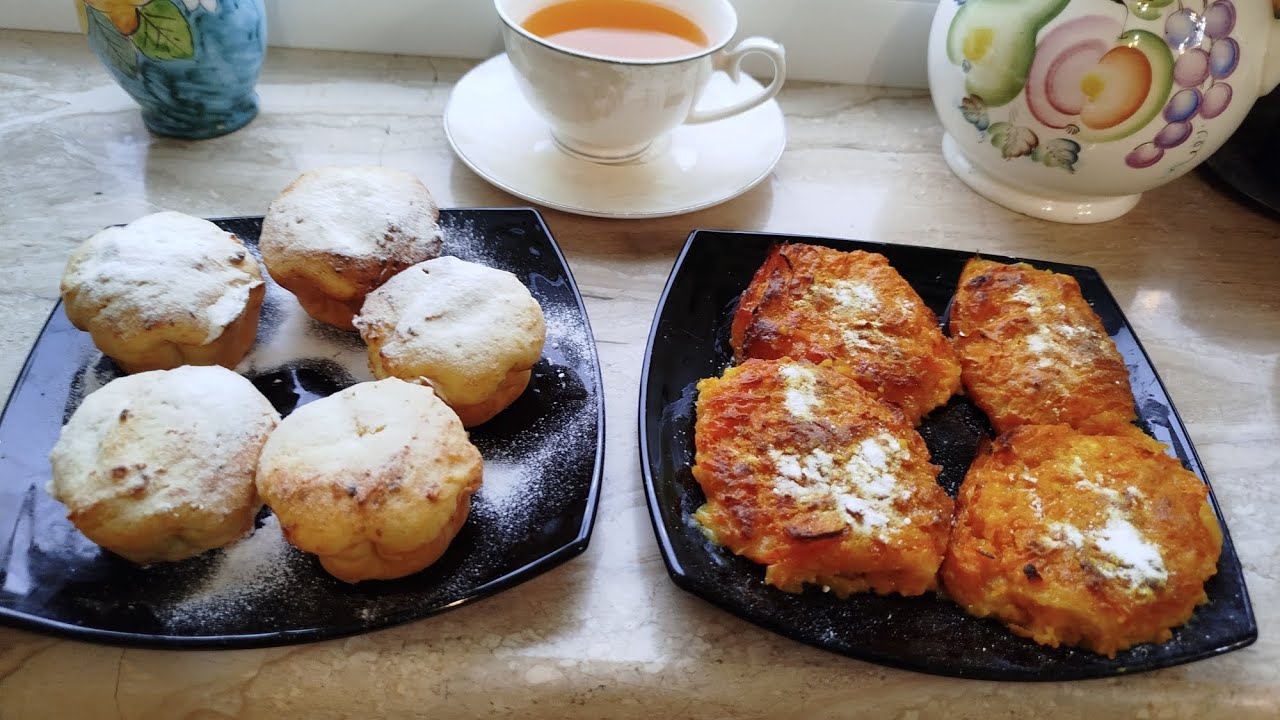 Школьные творожные кексы за 5 минут!