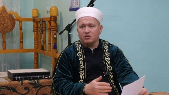 Кукмара районы имам-мөхтәсибе Рәдиф хәзрәт Тимергалиев вәгәзе. 23.11.2025 ел, Кенәбаш авылы мәчете.