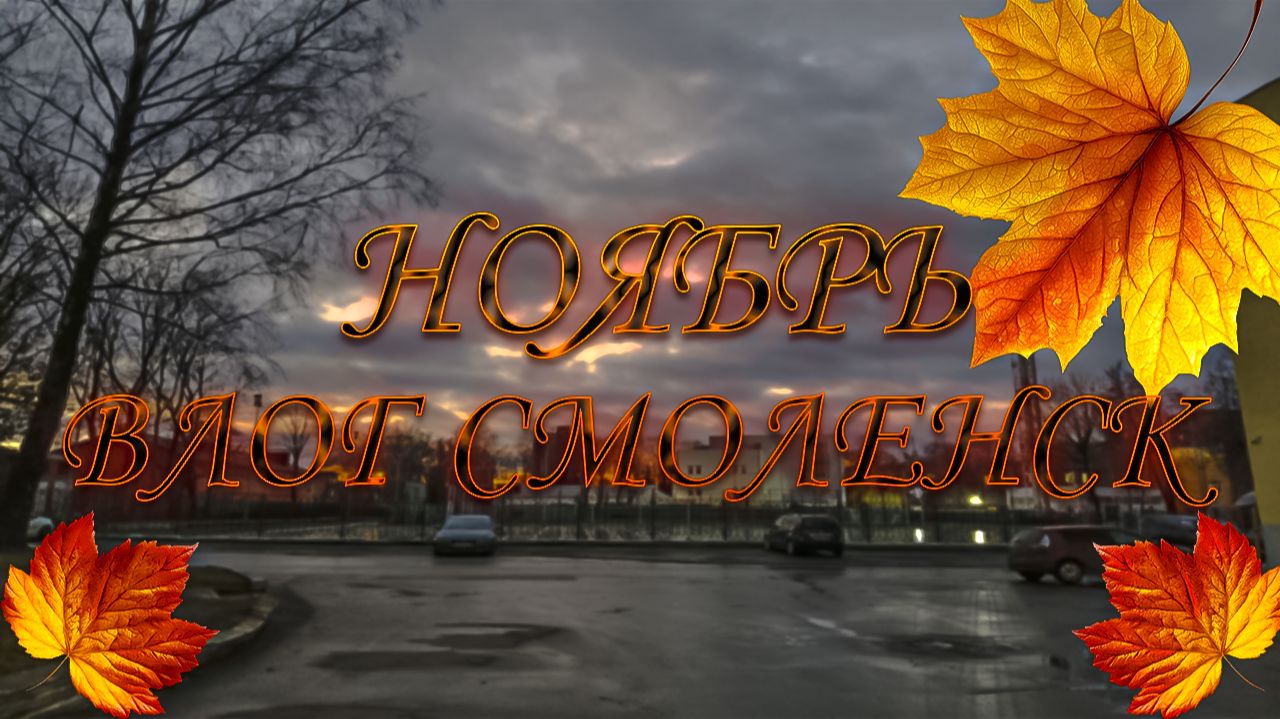 НОЯБРЬСКИЙ ВЛОГ СТУДЕНТА МЕДЦИНСКОГО | СМОЛЕНСК