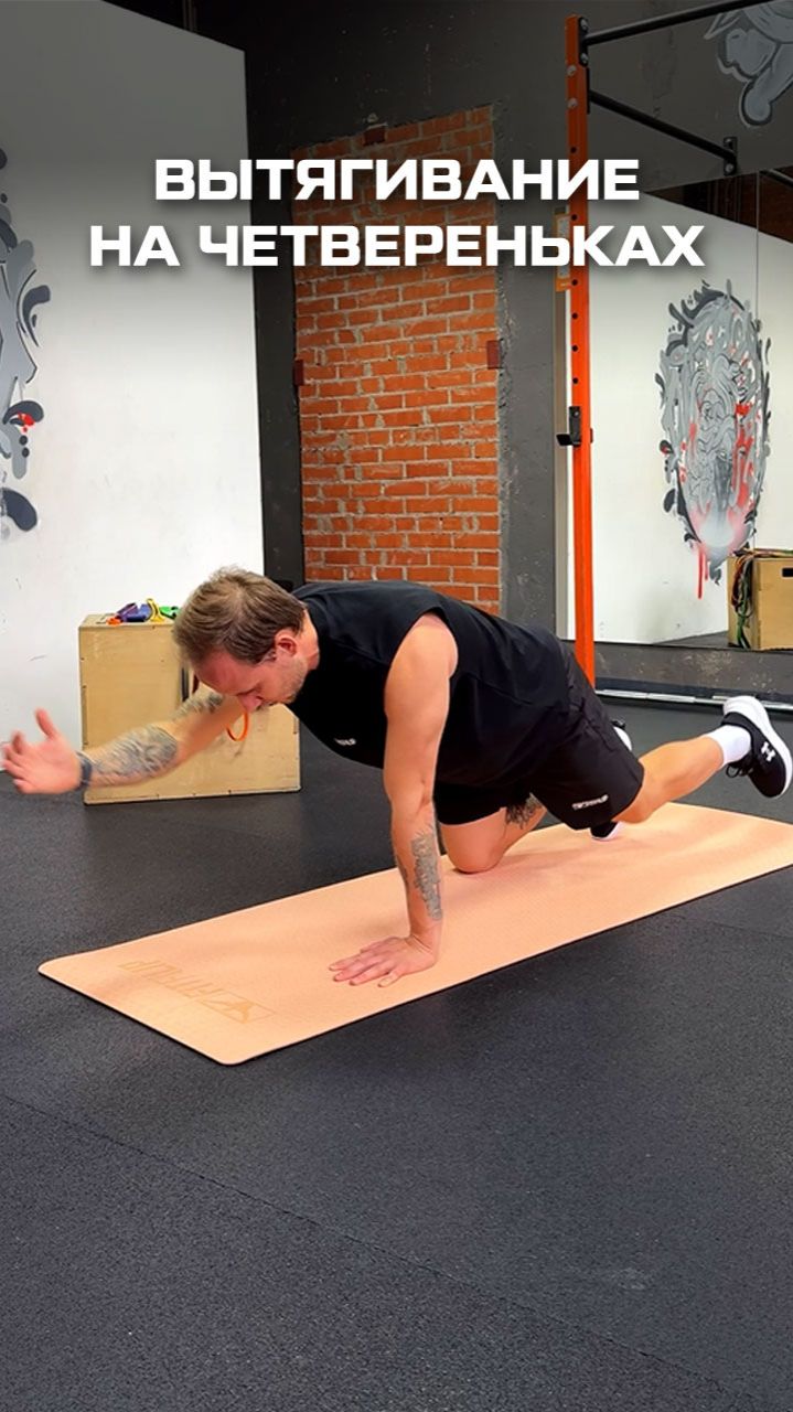 Вытягивание на четвереньках смотреть онлайн