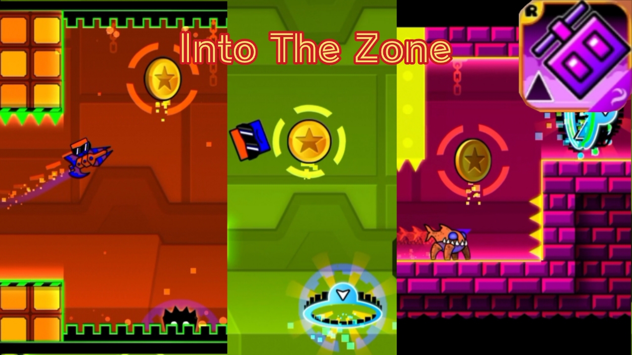 Into The Zone | Geometry Dash Breeze смотреть онлайн