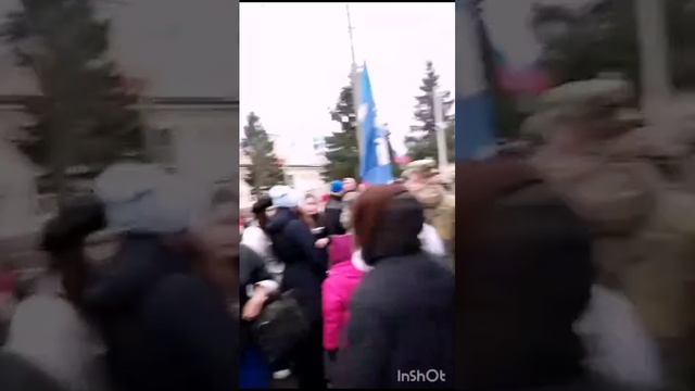 Стерлитамак.Встреча на перроне санитарного поезда/ Единство народа! смотреть онлайн