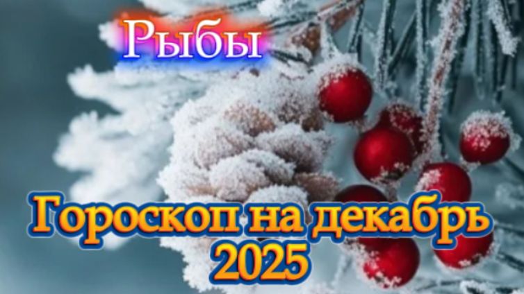 Рыбы! Гороскоп на декабрь 2025 года! смотреть онлайн