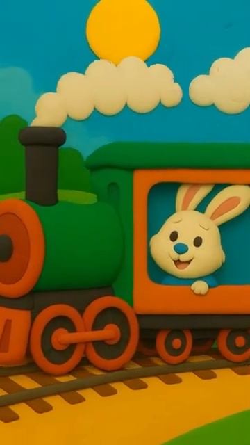 Зайчик и паровоз