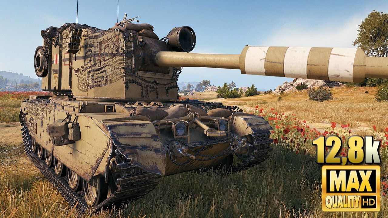 FV4005: 13 тыс. урона и 11 танков уничтожено - World of Tanks смотреть онлайн