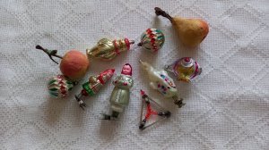 Ёлочные игрушки СССР Пополнение коллекции 29