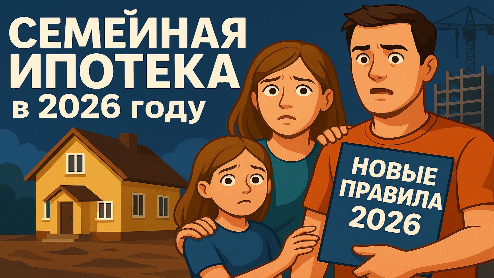 Семейная ипотека 2026 — что изменится? смотреть онлайн
