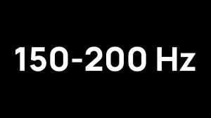 Звуки для соседей - 150 - 200 герц, переходы