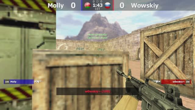 ABSOLUTE * AIM // 1/8 нижней сетки // Molly -vs- Wowskiy // @kn1feTV